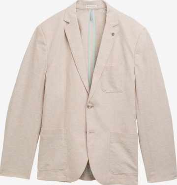 Veste de costume TOM TAILOR en blanc : devant