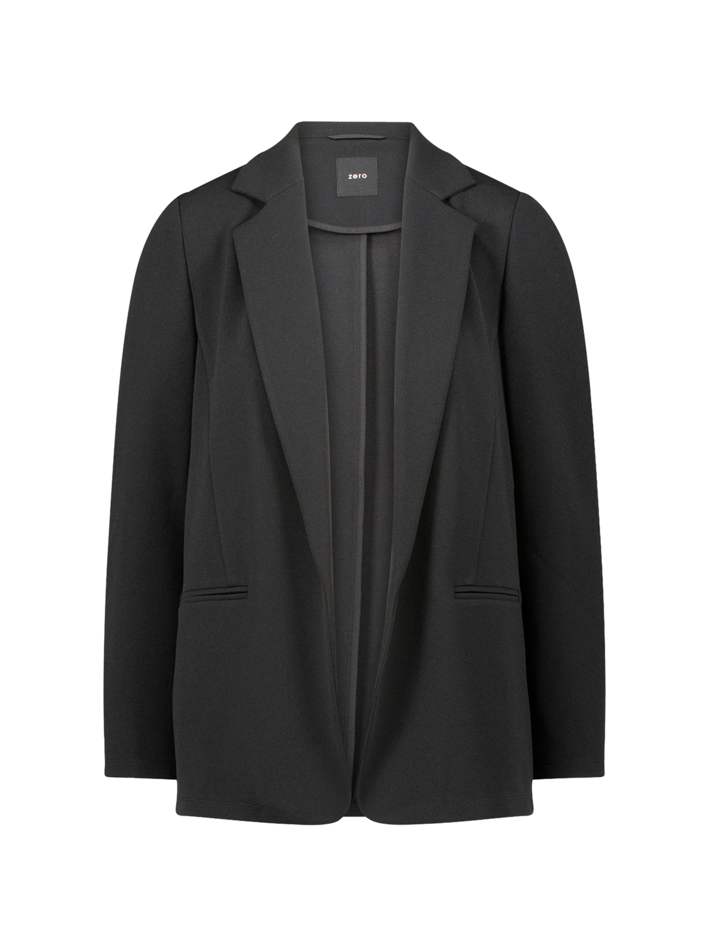 Blazer zero en noir : devant