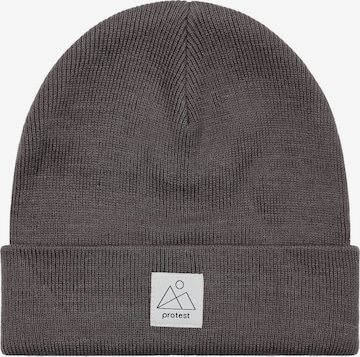 PROTEST Beanie 'PRTPri' in Grey: front