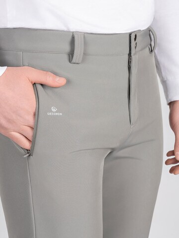 Regular Pantalon outdoor GIESSWEIN en gris