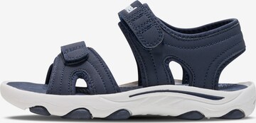 Hummel Sandalen in Blauw: voorkant