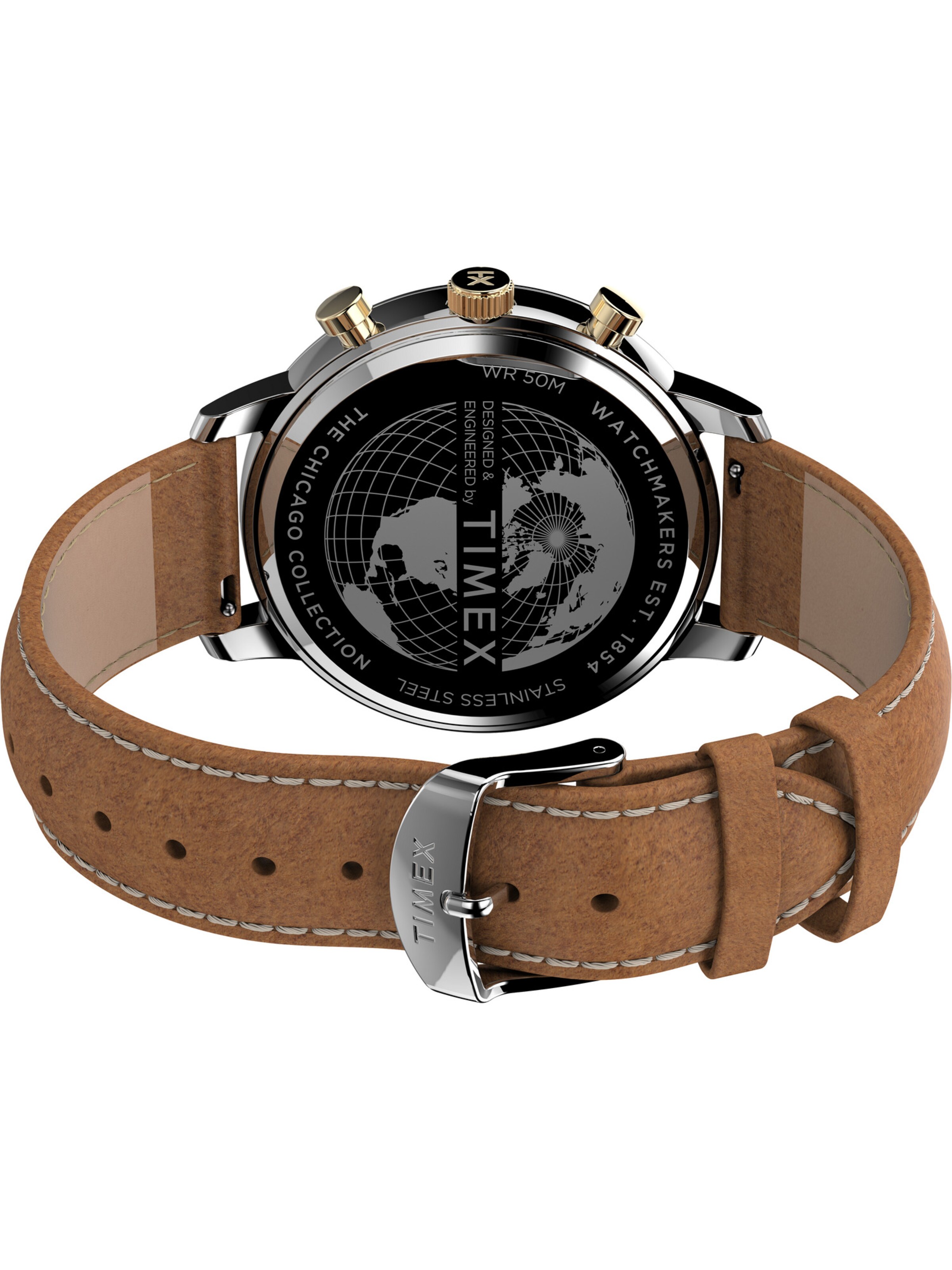 Montre à affichage analogique 'Chicago City' TIMEX en mélange de couleurs