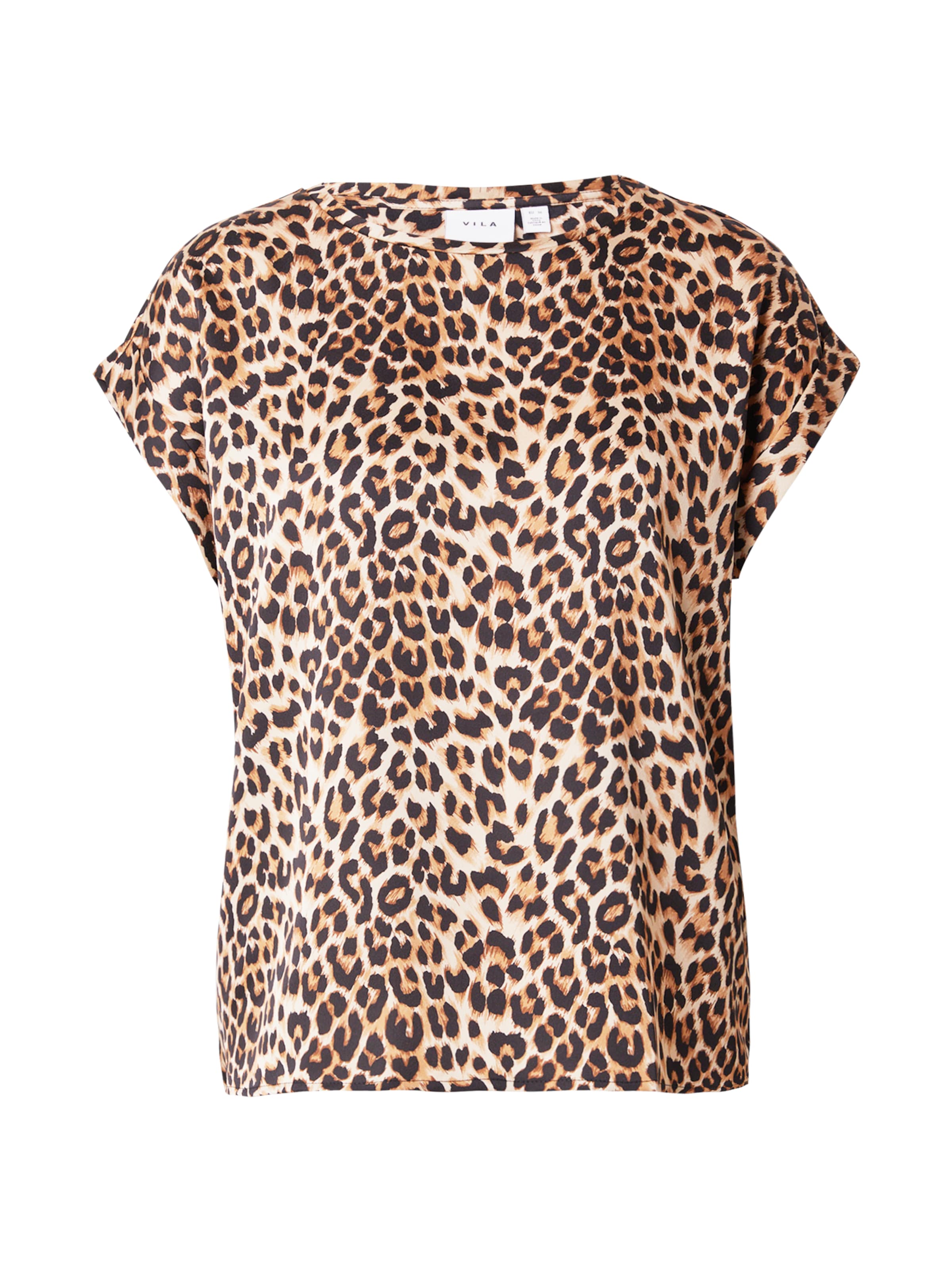 Camicia da donna &#x27;VIEllette&#x27; di VILA in marrone: frontale