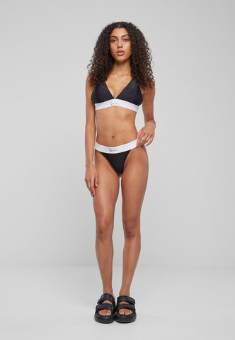 Bas de bikini Karl Kani en noir : devant