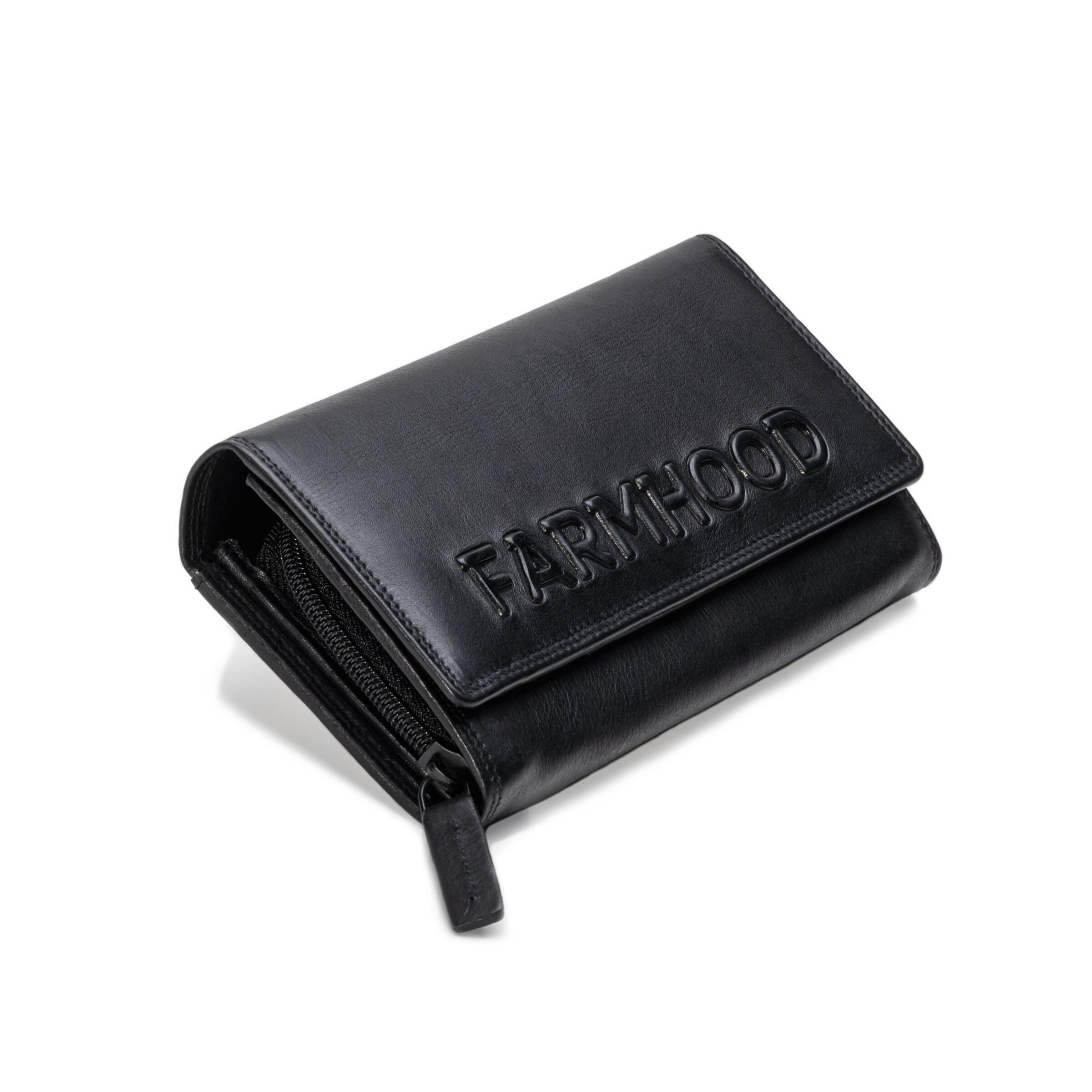 Portamonete di Farmhood in nero