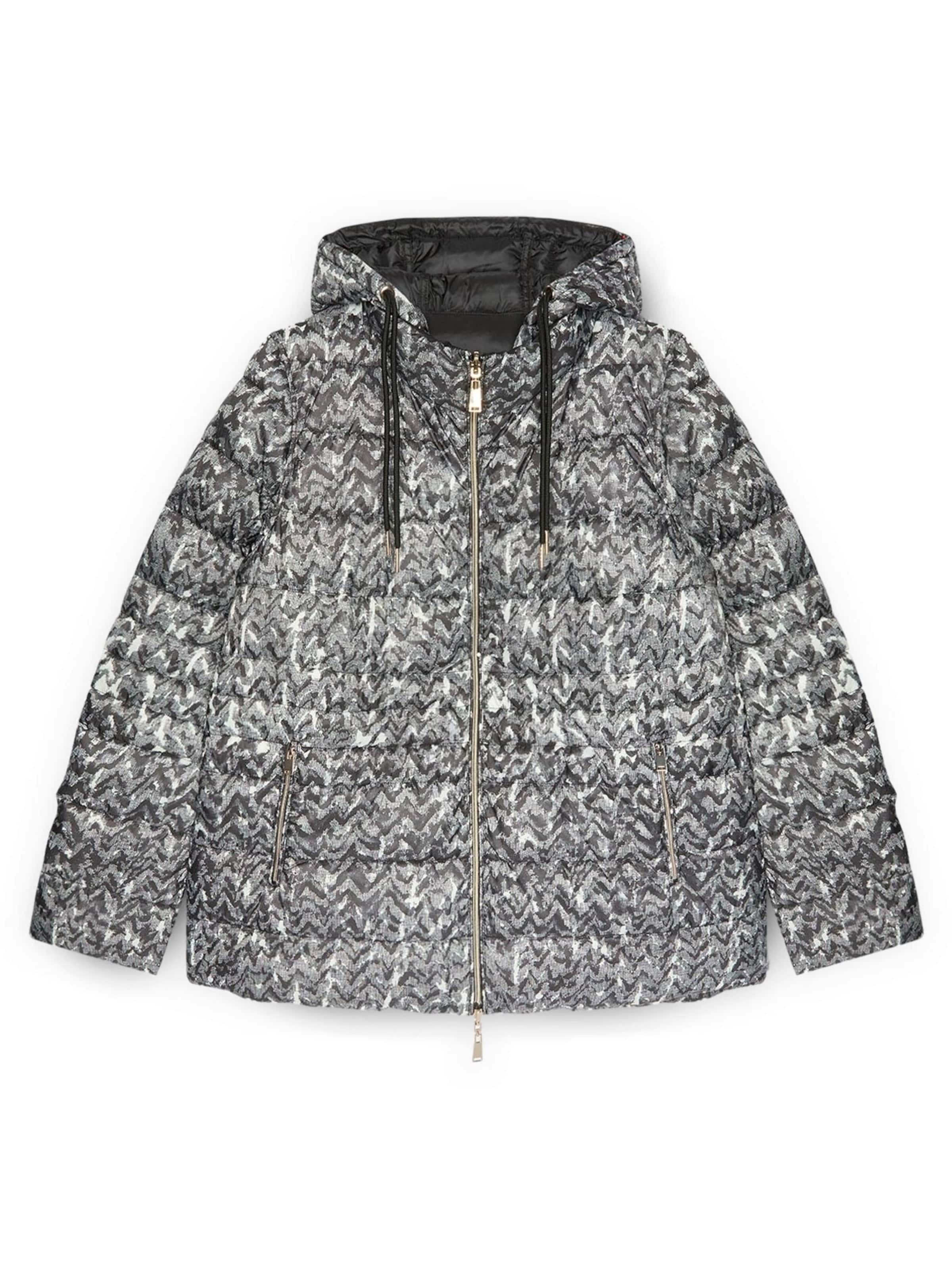 Veste d’hiver Fiorella Rubino en gris : devant