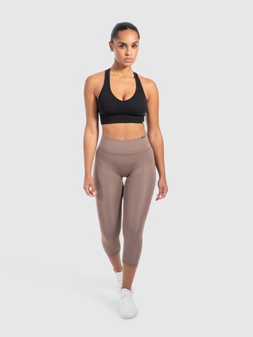 Smilodox Skinny Sports trousers 'Mirella' in Brown