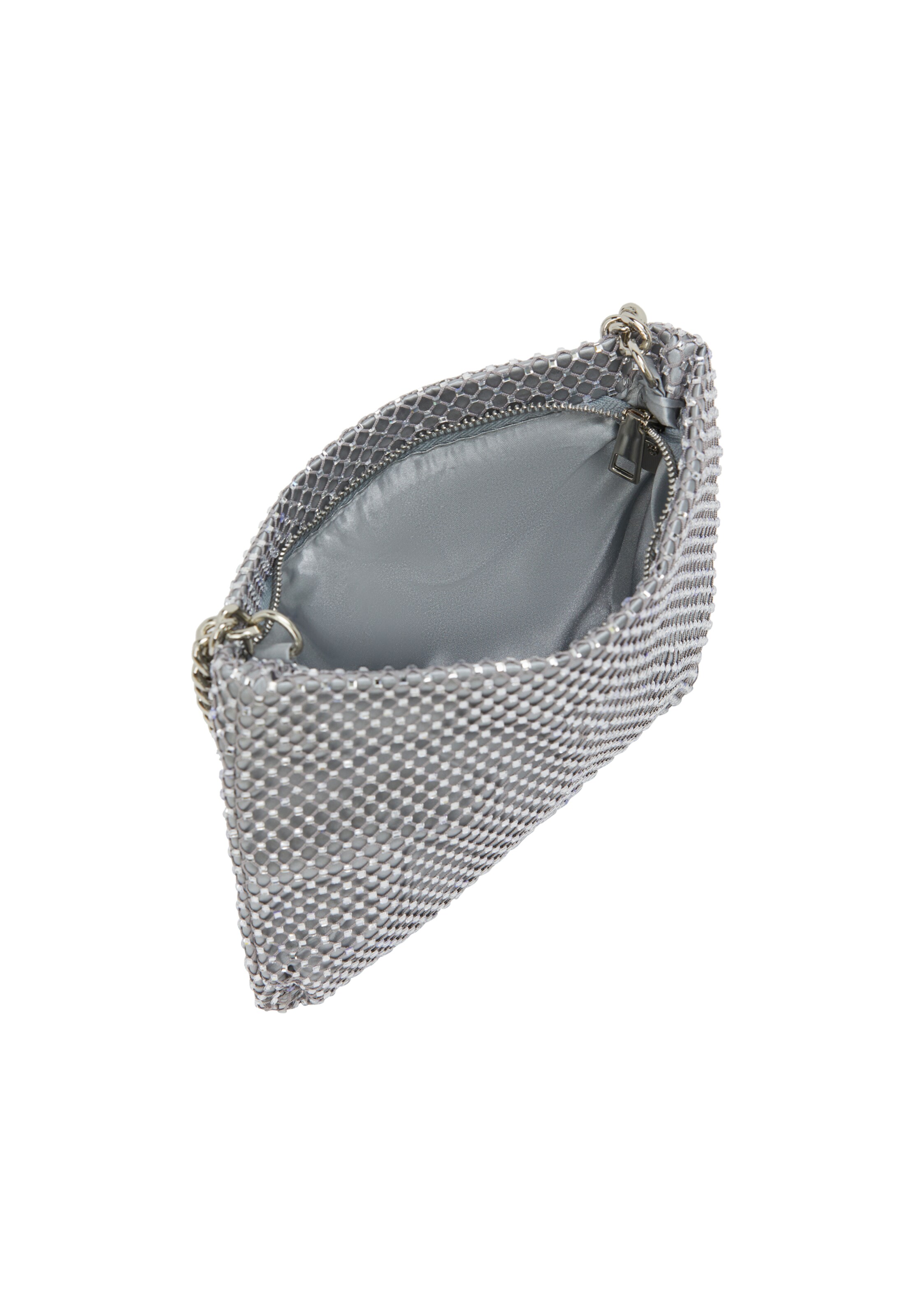 faina Дамска чанта в сиво