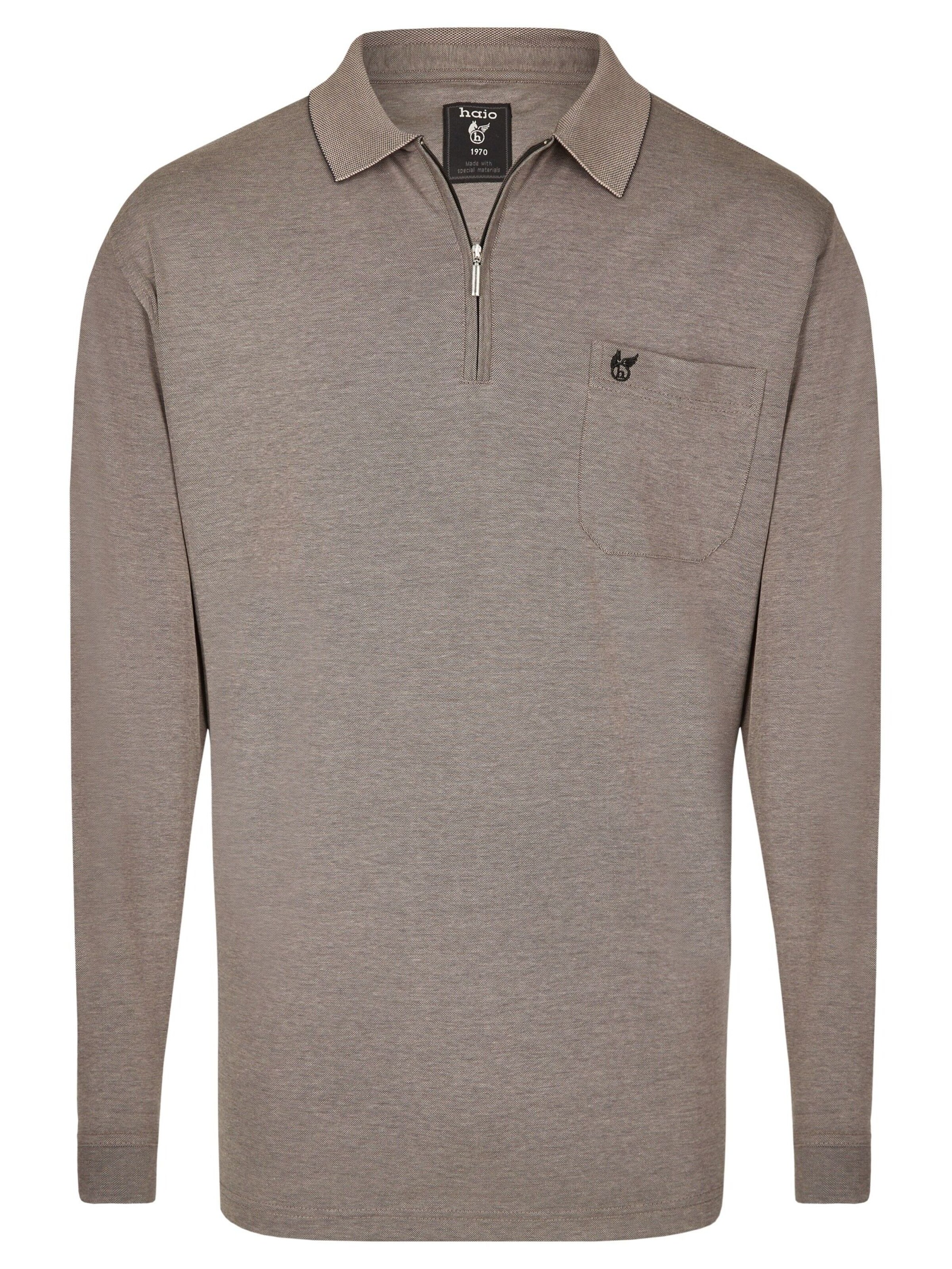 HAJO Shirt in Grey: front