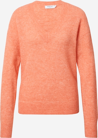 MSCH COPENHAGEN Sweter 'Lisa Hope' w kolorze pomarańczowy: przód