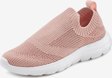 Freyling Slip-Ons in Pink: front