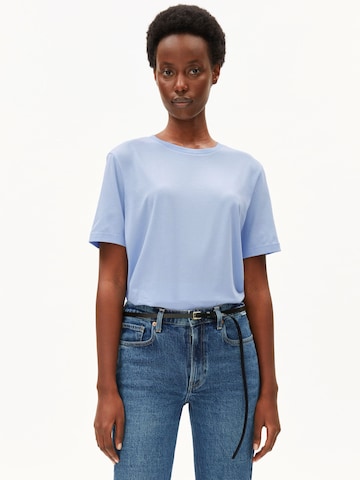 ARMEDANGELS Shirt 'LUALAA' in Blauw: voorkant
