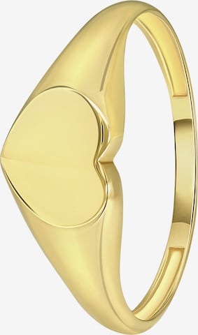 Lucardi Ring 'Klassisch' in Gold: front