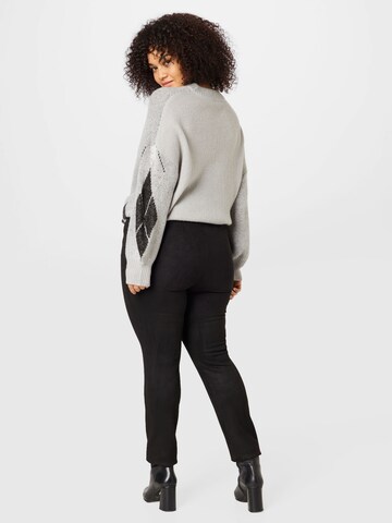 Slimfit Leggings 'Donnadina' di Vero Moda Curve in nero