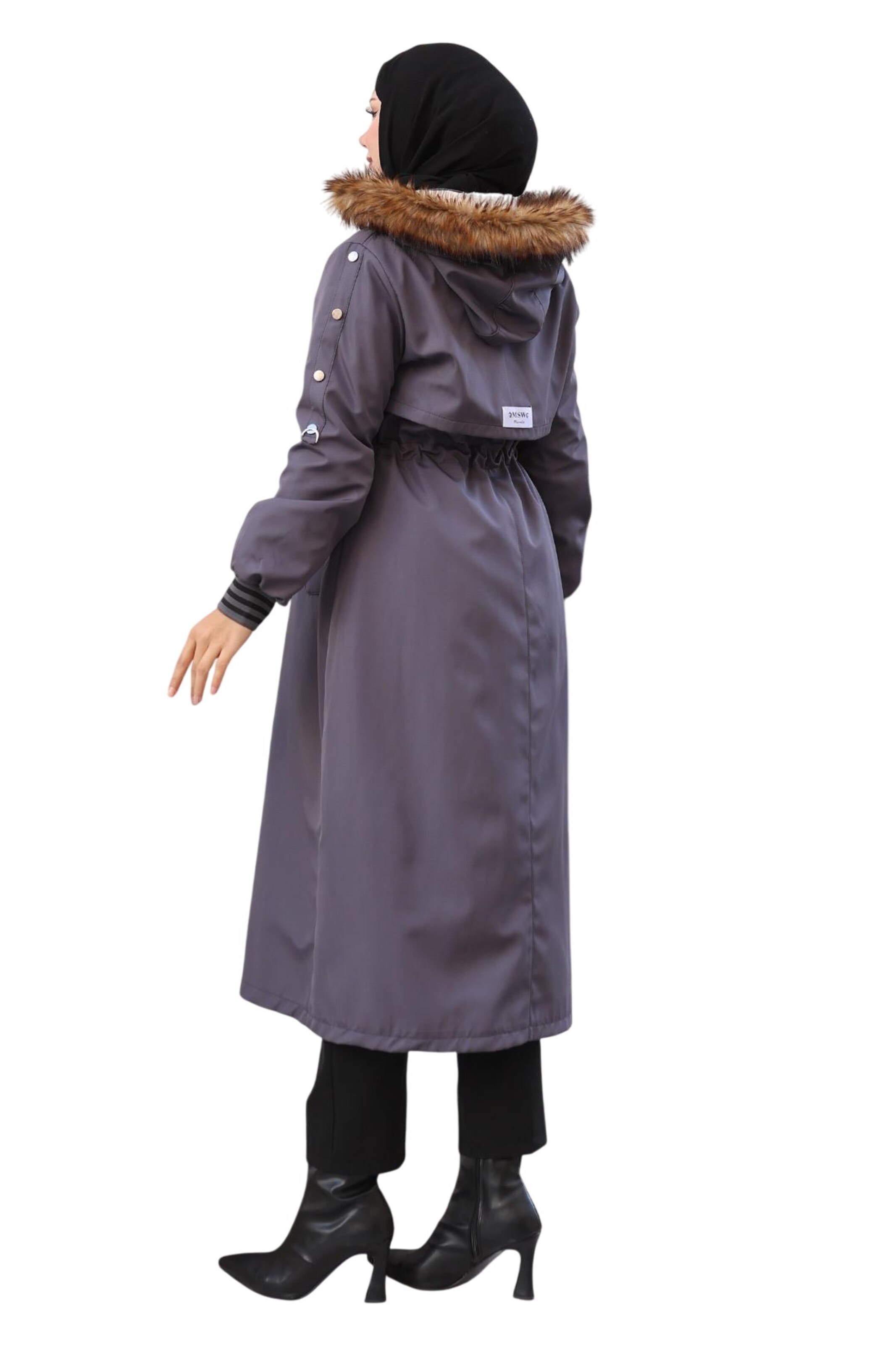 MODAMIHRAM Parka in Grau