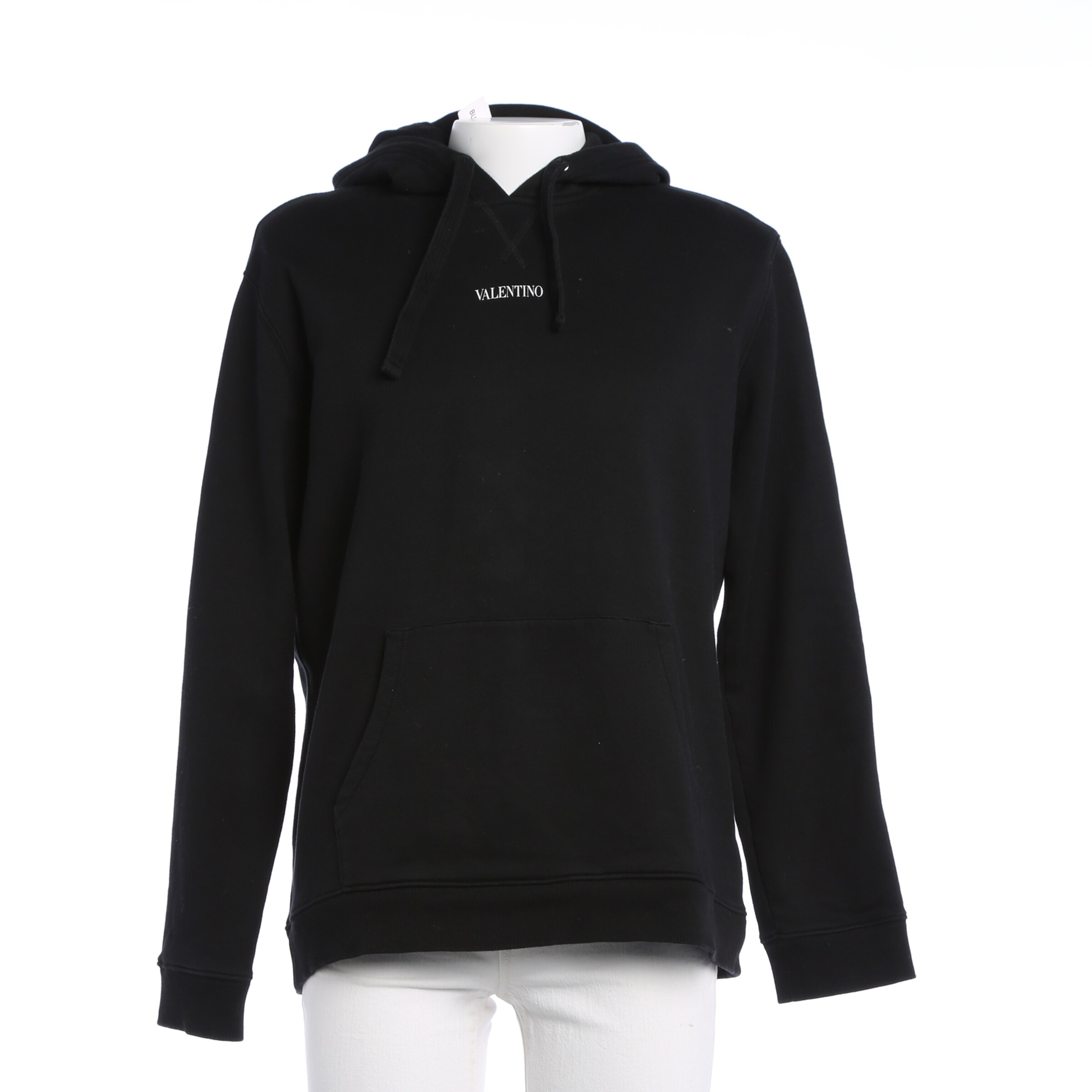 VALENTINO Sweatshirt / Sweatjacke XXL in Schwarz: Vorderseite