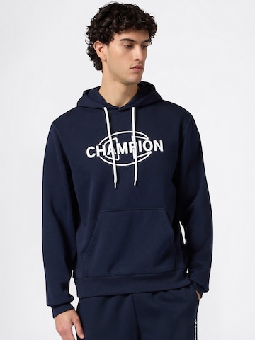 Champion Authentic Athletic Apparel Sweatshirt in Blue: front