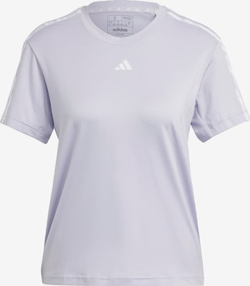 ADIDAS PERFORMANCE - Camisa funcionais 'Train Essentials' em roxo: frente