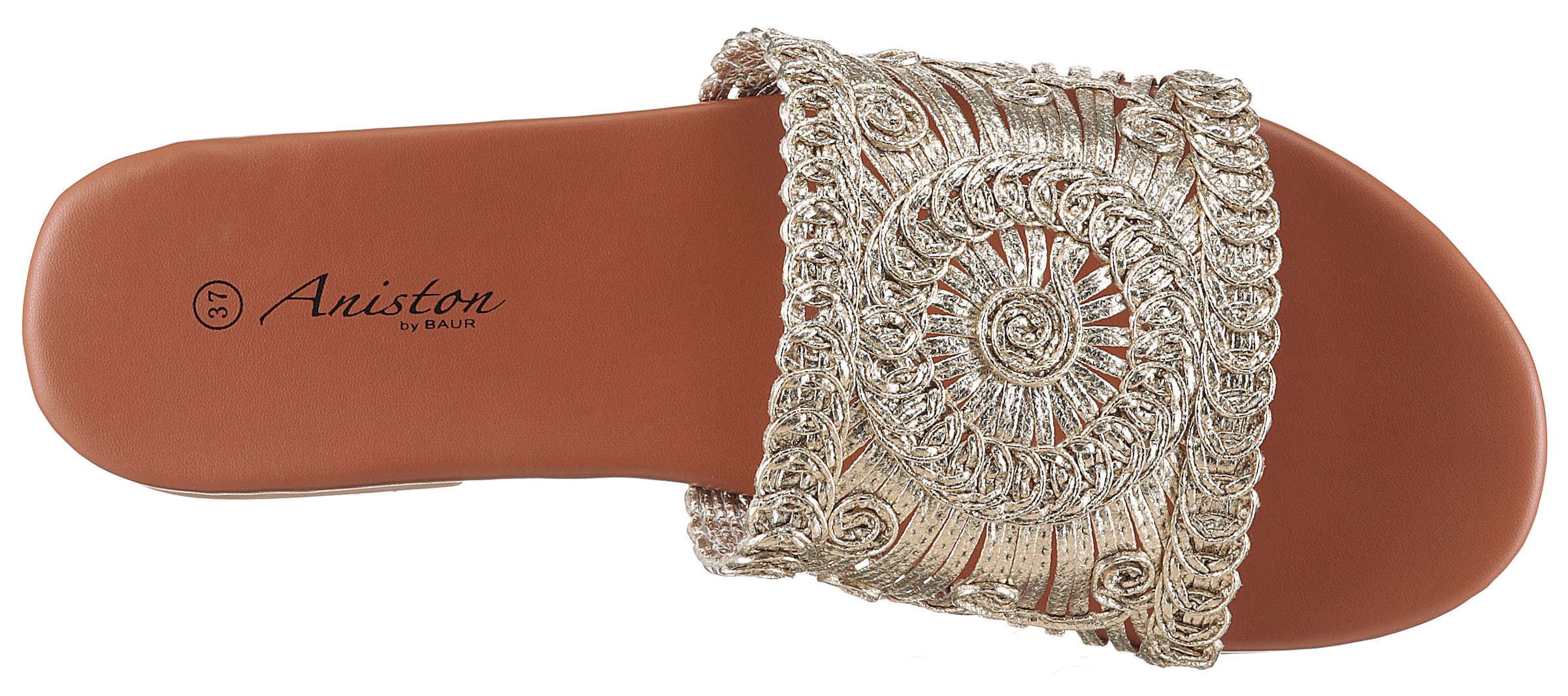 Aniston Pantolette in Gold