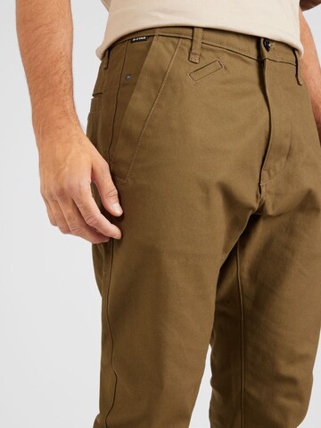 G-Star RAW Slimfit Chino 'Bronson 2.0' in Groen