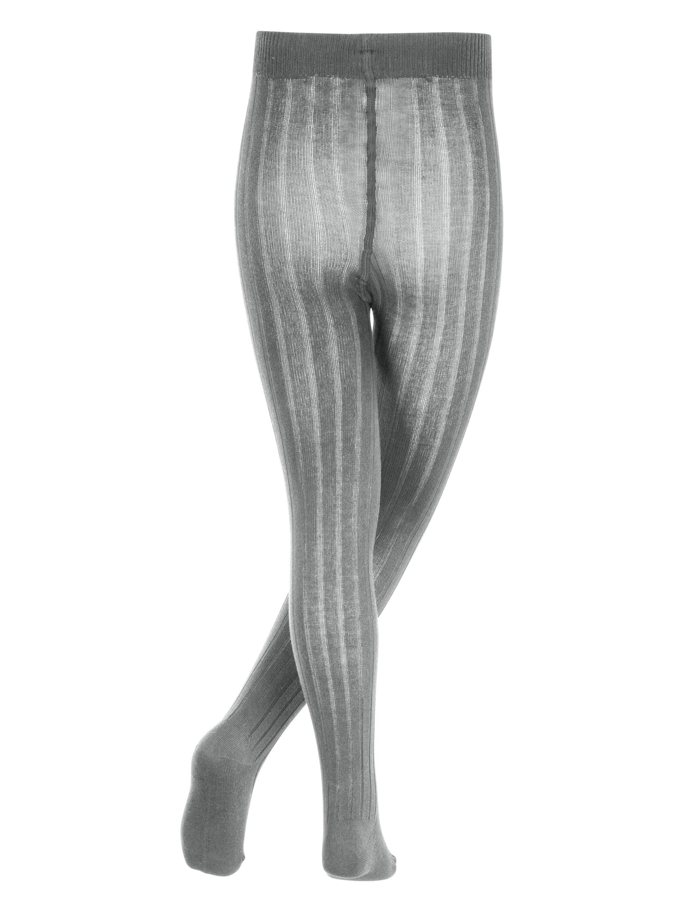 FALKE Tights 'Classic Rib' in Grey