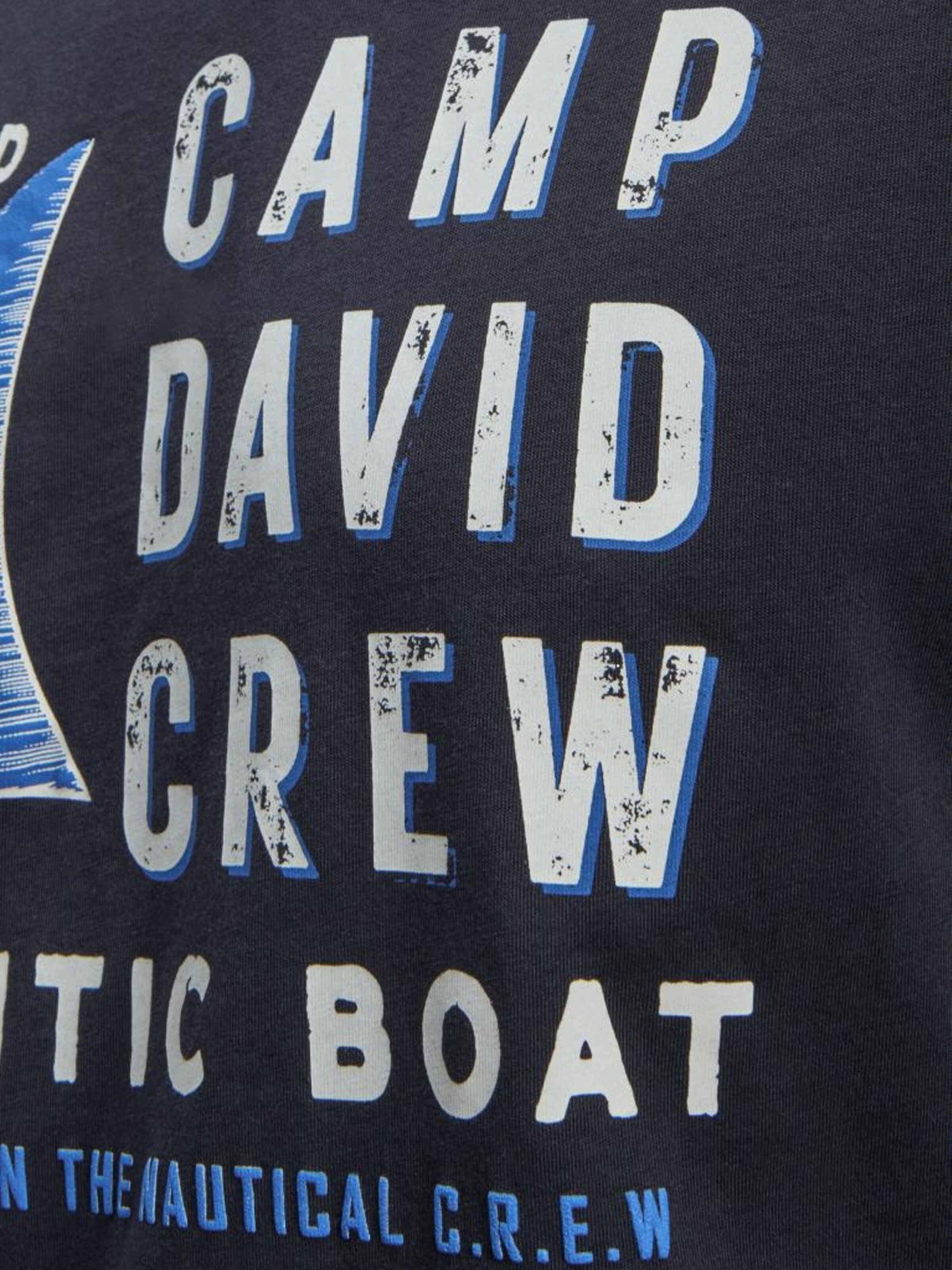 CAMP DAVID Shirt in Blue