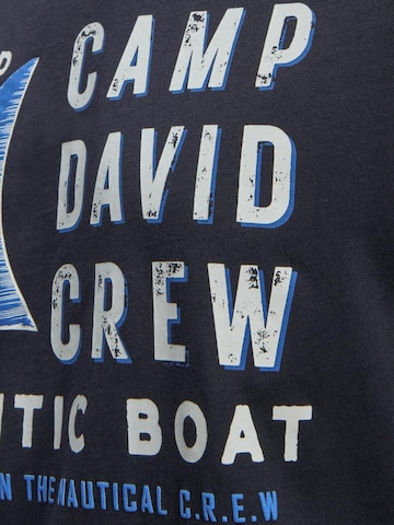 CAMP DAVID T-Shirt in Blau