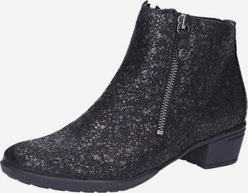 Hartjes Booties in Black: front