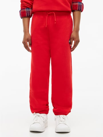 Effilé Pantalon TOMMY HILFIGER en rouge
