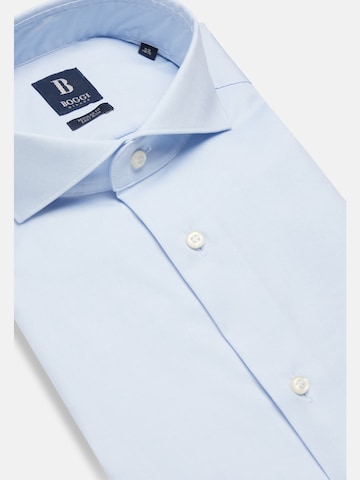 Boggi Milano Regular fit Poslovna srajca | modra barva