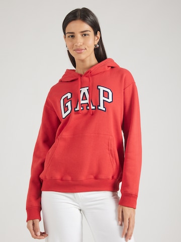 GAP Sweatshirt 'HERITAGE' i rød: forside