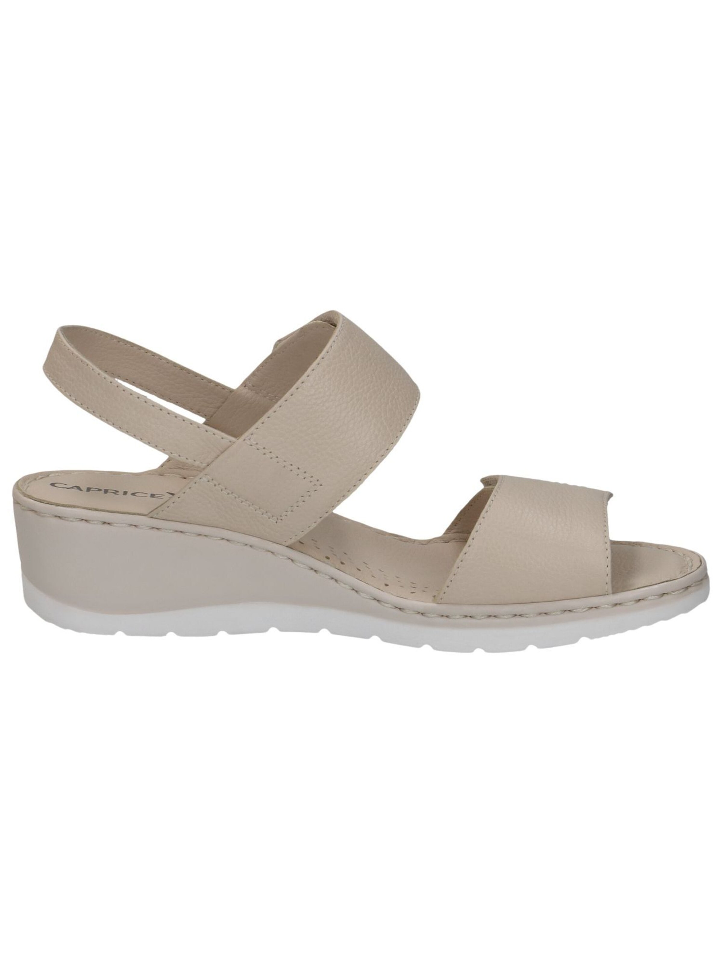 CAPRICE Sandale in Weiß
