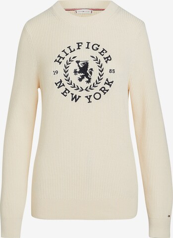 TOMMY HILFIGER Pullover in Beige: predná strana