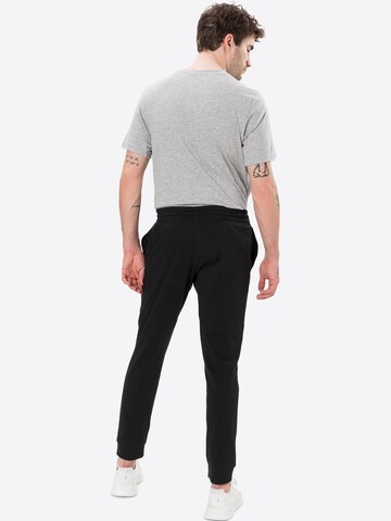 ADIDAS SPORTSWEAR Tapered Sportbroek 'Essentials Tapered Cuff' in Zwart