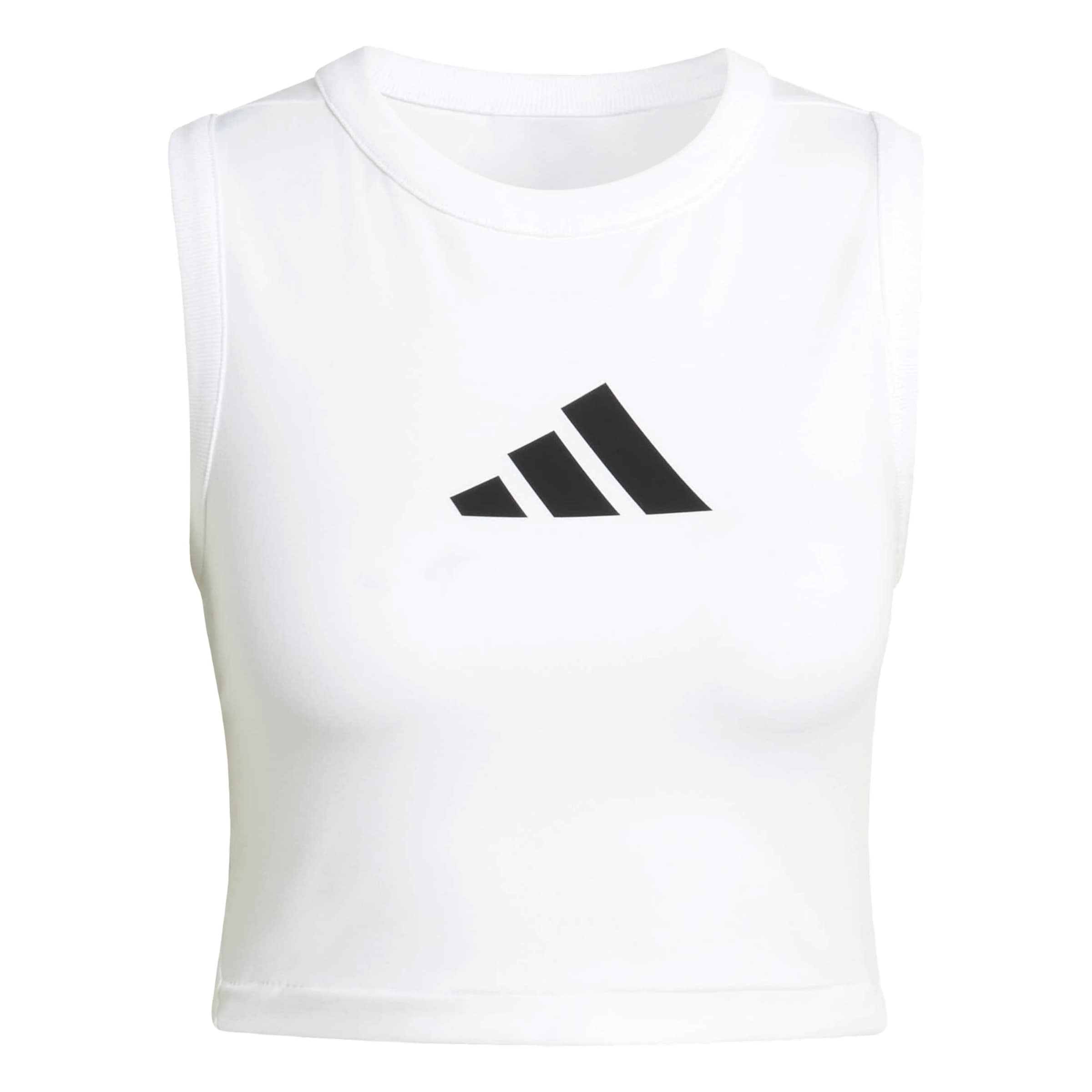 ADIDAS SPORTSWEAR Top sportowy 'Z.N.E.' w kolorze biały: przód