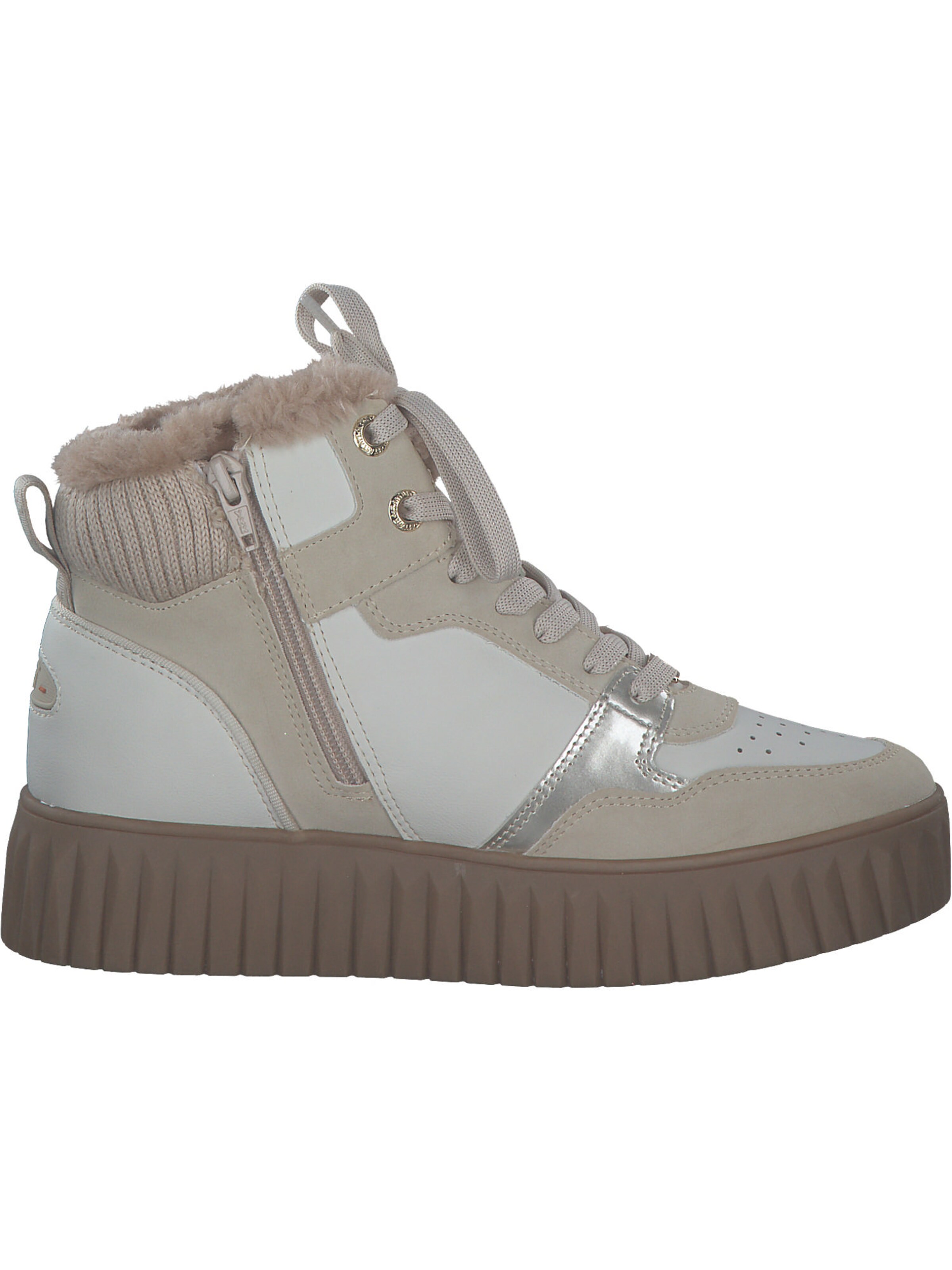 Bottines à lacets MARCO TOZZI en blanc