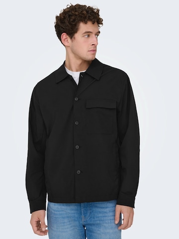 Only & Sons - Chaqueta de entretiempo 'ONSGERETH' en negro