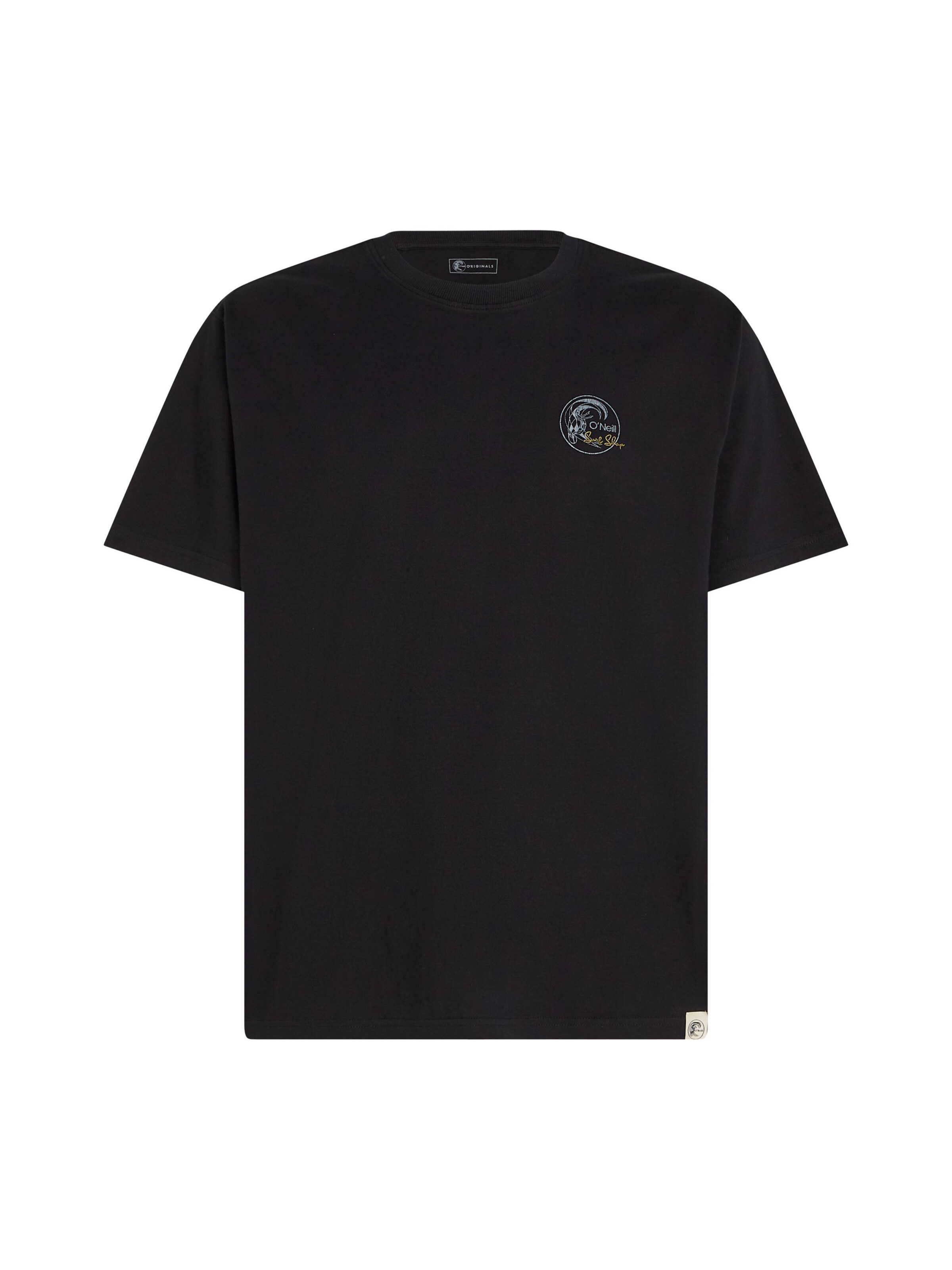 Maglietta 'O'riginals 70'S' di O'NEILL in nero: frontale