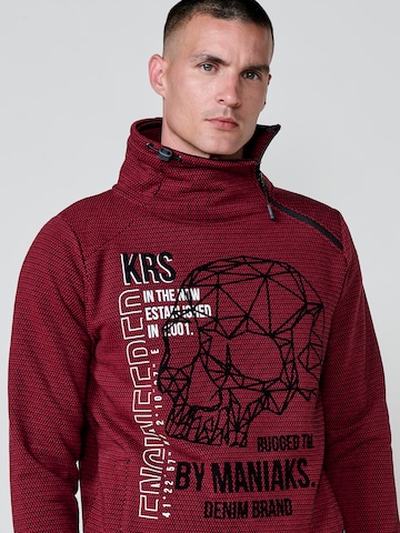KOROSHI Sweatshirt i rød