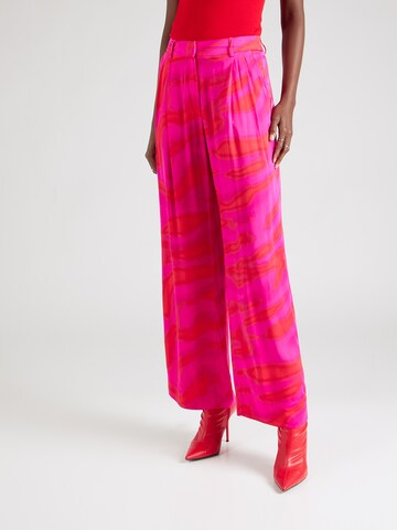 TAIFUN - Loosefit Pantalón plisado en rosa: frente