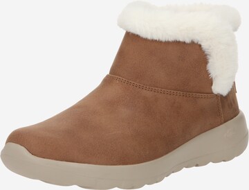 SKECHERS Ankle Boots in Brown: front