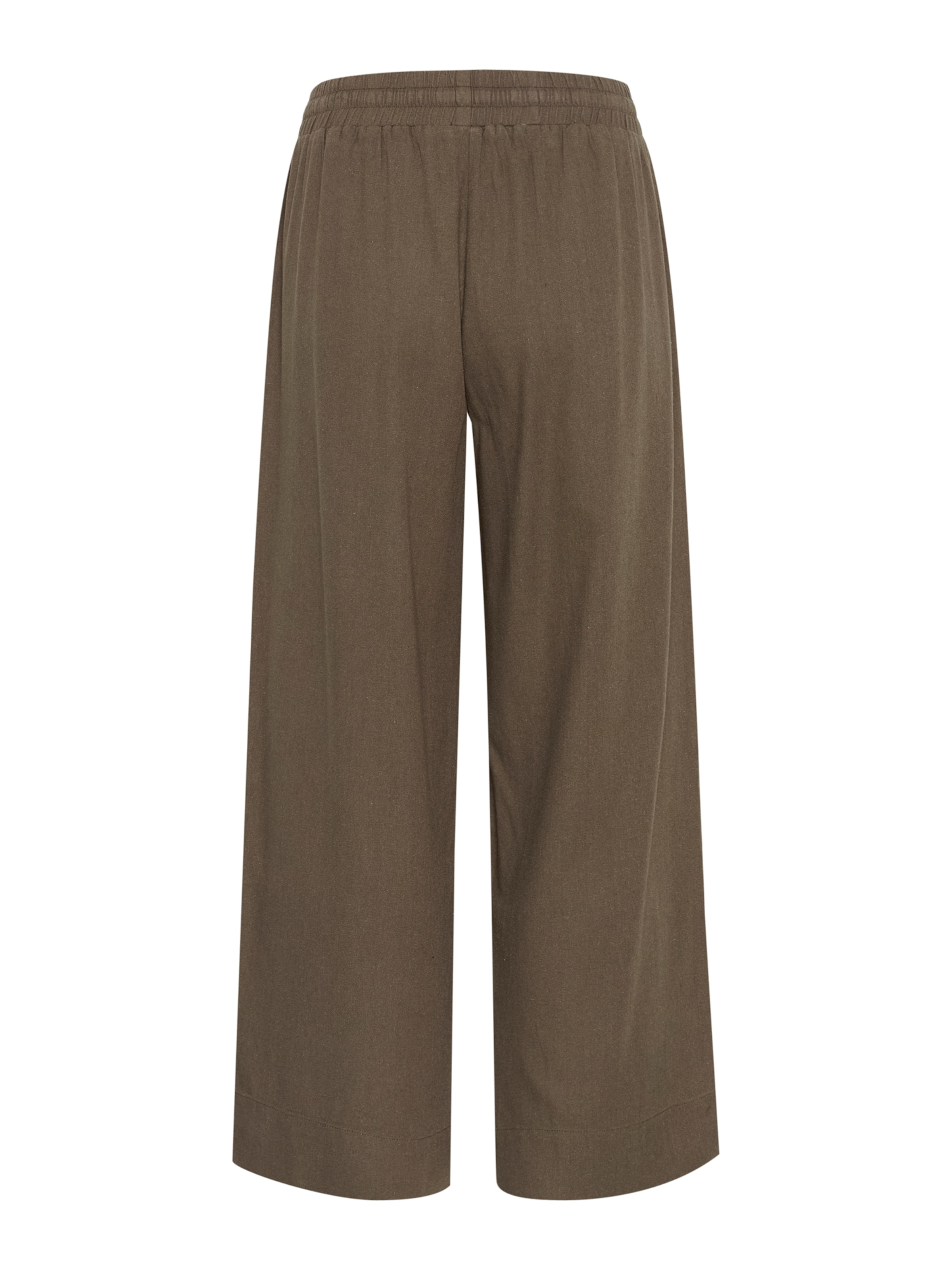 My Essential Wardrobe Szeroka nogawka Spodnie 'Dias' w kolorze brązowy