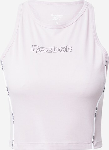 Reebok - Top deportivo en rosa: frente