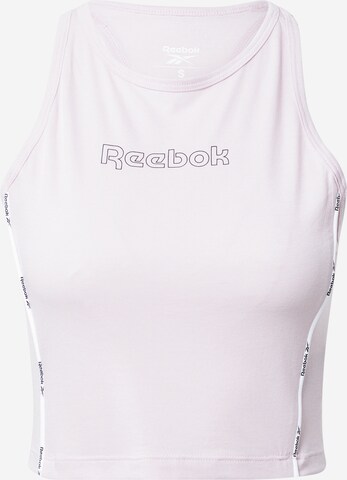 ReebokSportski top - roza boja: prednji dio