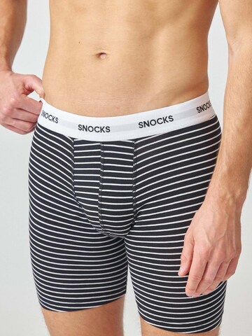 Boxer di SNOCKS in nero: frontale