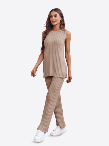 Imily Bela - Traje para estar en casa en beige