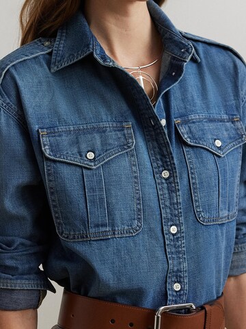 Camicia da donna di Lauren Ralph Lauren in blu