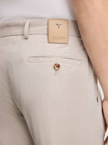 JOOP! Slimfit Chinohose 'Hank' in Beige