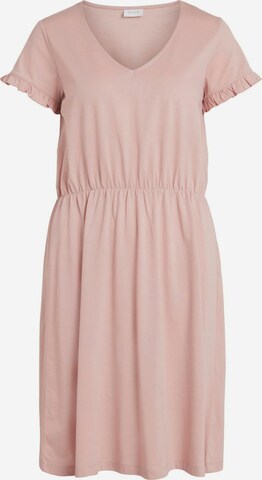 VILA Dress in Pink: front