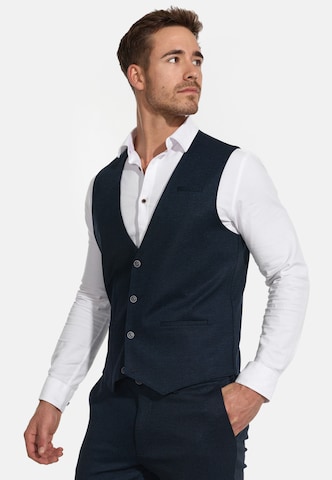 JEFF Suit Vest 'Coolidge' in Blue: front